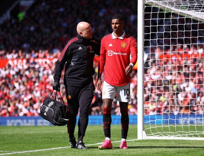 MU thiếu vắng Rashford ở tứ kết Europa League