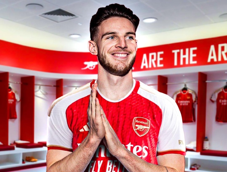 Nóng Arsenal đạt thỏa thuận chiêu mộ Rice 105 triệu bảng, đắt nhất lịch sử nước Anh